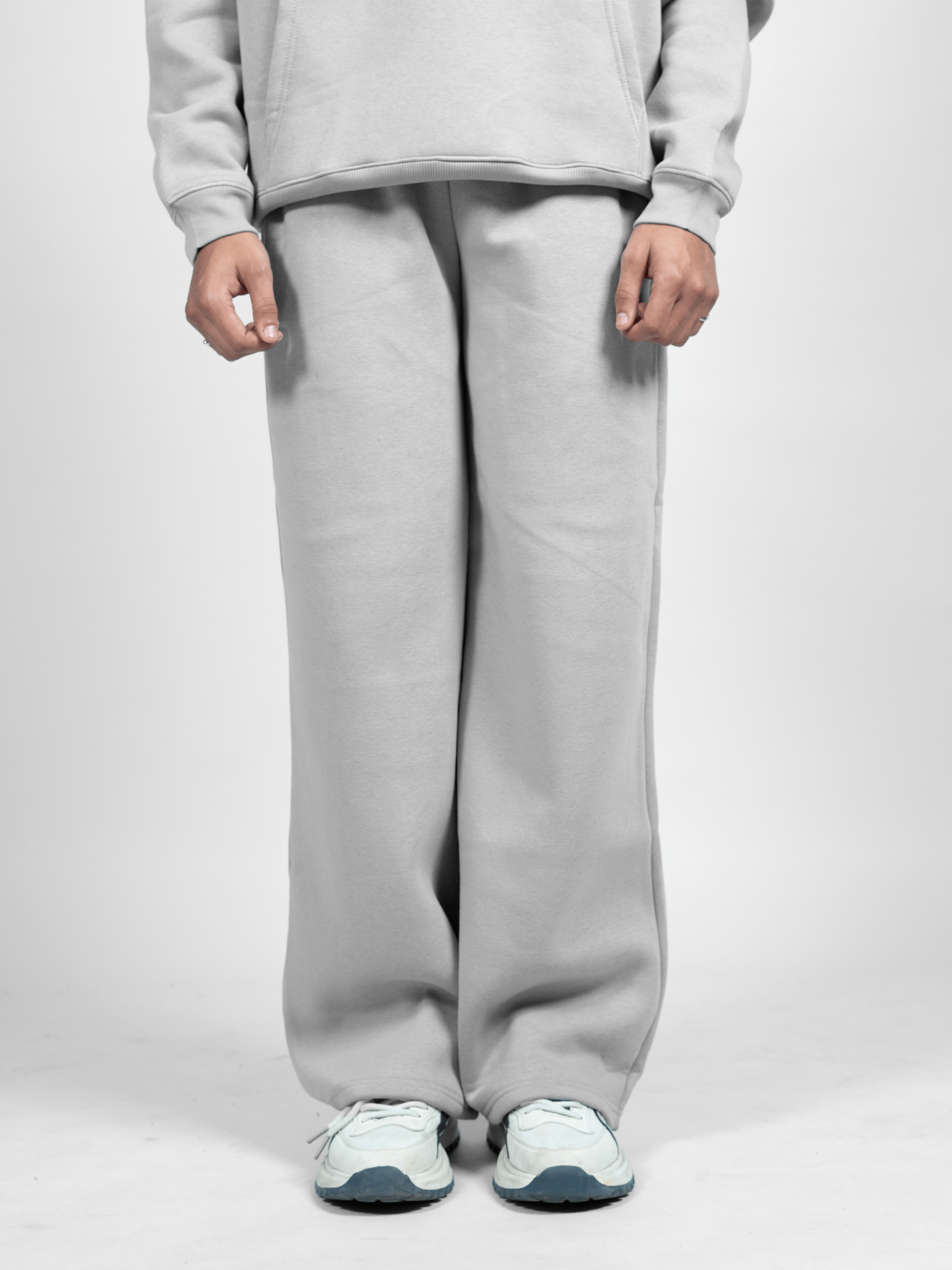 GREY COZY SWEATPANTS